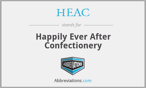 HEAC - Happily Ever After Confectionery