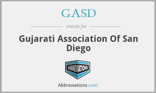 GASD - Gujarati Association Of San Diego