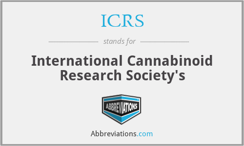 ICRS - International Cannabinoid Research Society's