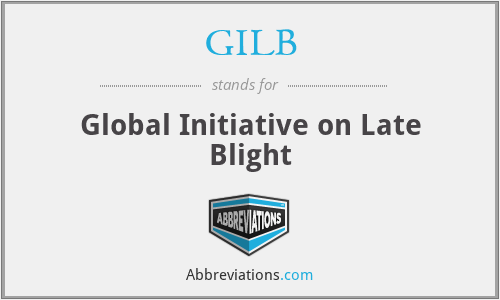 GILB - Global Initiative on Late Blight