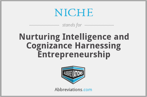 NICHE - Nurturing Intelligence and Cognizance Harnessing Entrepreneurship