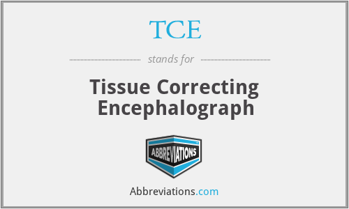 TCE - Tissue Correcting Encephalograph