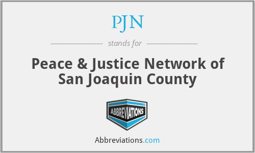 PJN - Peace & Justice Network of San Joaquin County