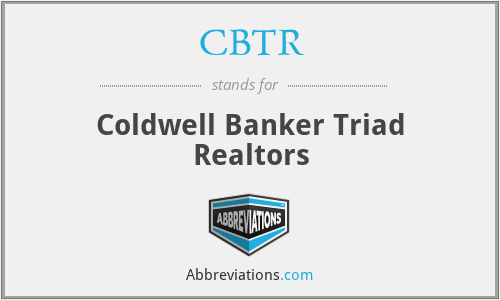 CBTR - Coldwell Banker Triad Realtors