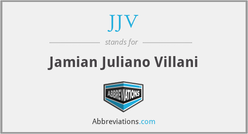 JJV - Jamian Juliano Villani