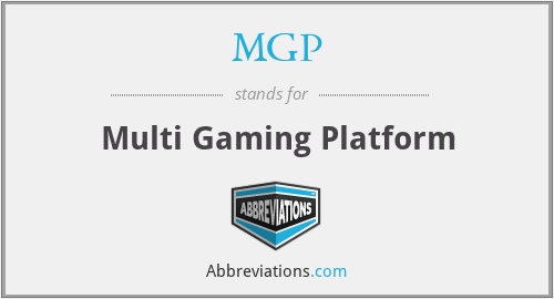 MGP - Multi Gaming Platform