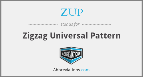 ZUP - Zigzag Universal Pattern