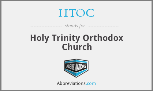HTOC - Holy Trinity Orthodox Church