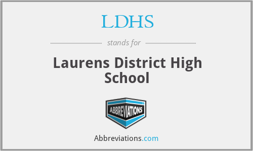 LDHS - Laurens District High School