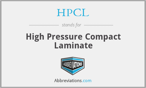 HPCL - High Pressure Compact Laminate