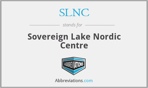 SLNC - Sovereign Lake Nordic Centre