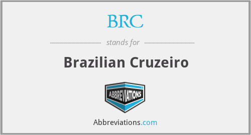 BRC - Brazilian Cruzeiro