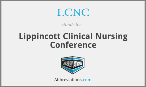 LCNC - Lippincott Clinical Nursing Conference