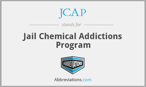 JCAP - Jail Chemical Addictions Program