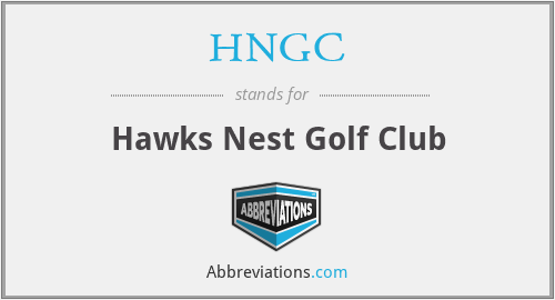 HNGC - Hawks Nest Golf Club
