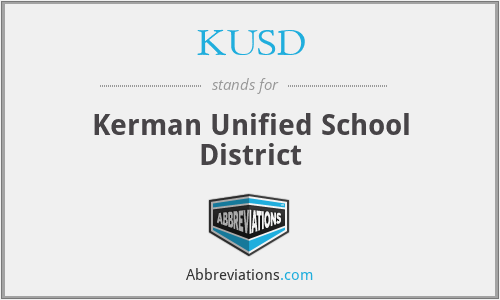 KUSD - Kerman Unified School District
