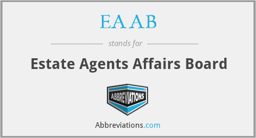 EAAB - Estate Agents Affairs Board