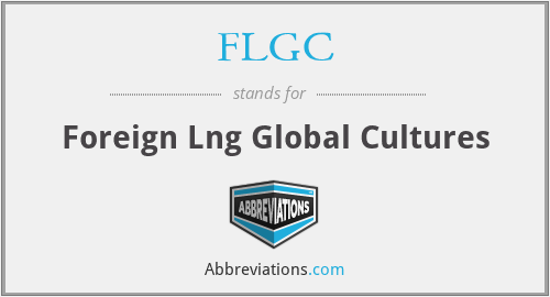 FLGC - Foreign Lng Global Cultures