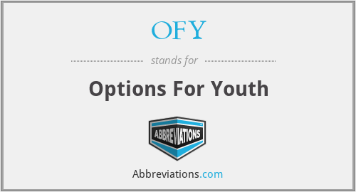 OFY - Options For Youth