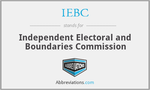 IEBC - Independent Electoral and Boundaries Commission