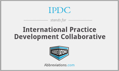 IPDC - International Practice Development Collaborative