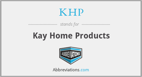 KHP - Kay Home Products