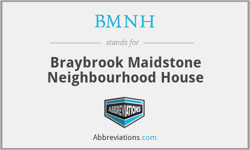BMNH - Braybrook Maidstone Neighbourhood House