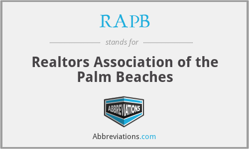 RAPB - Realtors Association of the Palm Beaches
