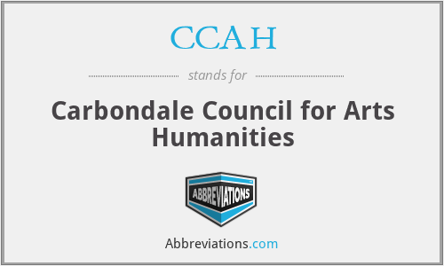 CCAH - Carbondale Council for Arts Humanities
