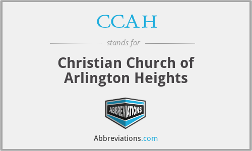 CCAH - Christian Church of Arlington Heights