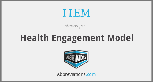 HEM - Health Engagement Model