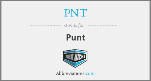 PNT - Punt