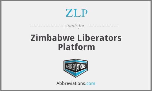 ZLP - Zimbabwe Liberators Platform