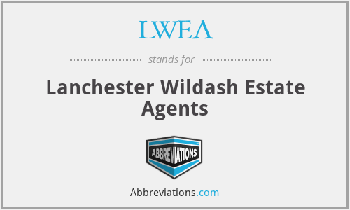 LWEA - Lanchester Wildash Estate Agents
