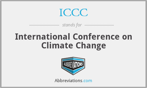 ICCC - International Conference on Climate Change