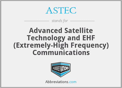 ASTEC - Advanced Satellite Technology and EHF (Extremely-High Frequency) Communications