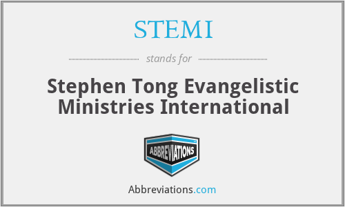 STEMI - Stephen Tong Evangelistic Ministries International