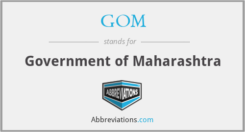 GOM - Government of Maharashtra