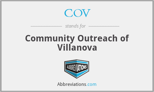 COV - Community Outreach of Villanova