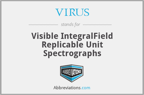 VIRUS - Visible IntegralField Replicable Unit Spectrographs