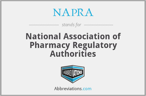 NAPRA - National Association of Pharmacy Regulatory Authorities