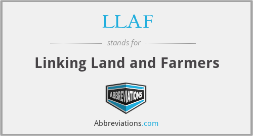 LLAF - Linking Land and Farmers