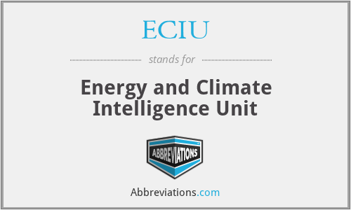 ECIU - Energy and Climate Intelligence Unit