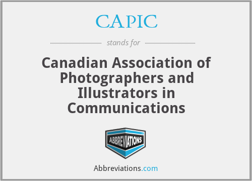 CAPIC - Canadian Association of Photographers and Illustrators in Communications