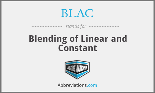 BLAC - Blending of Linear and Constant