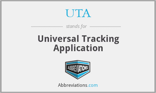 UTA - Universal Tracking Application