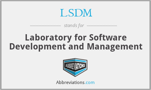 LSDM - Laboratory for Software Development and Management