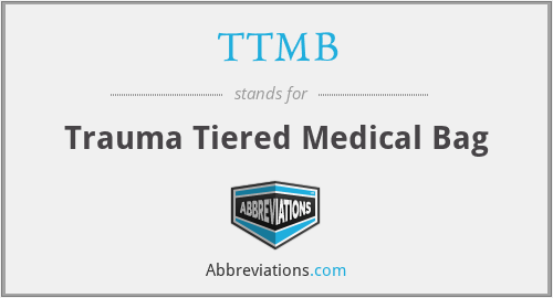 TTMB - Trauma Tiered Medical Bag
