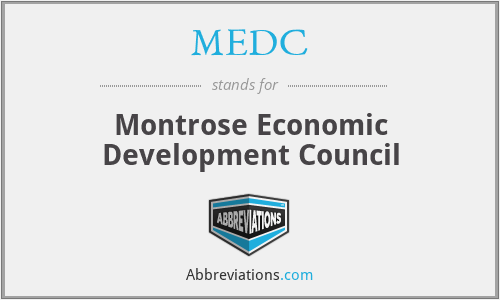 MEDC - Montrose Economic Development Council