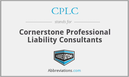 CPLC - Cornerstone Professional Liability Consultants